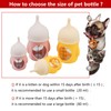 YeulYuuri Puppy Bottles for NursingKitten Bottles for NursingPet Feeding Bottle(Yellow-