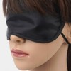 (Black) Eye patch Light blocking travel eye patch Blackout eye patch travel supplies 11ea