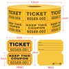L LIKED Raffle Tickets with Consecutive Serial Numbers, 1000 per