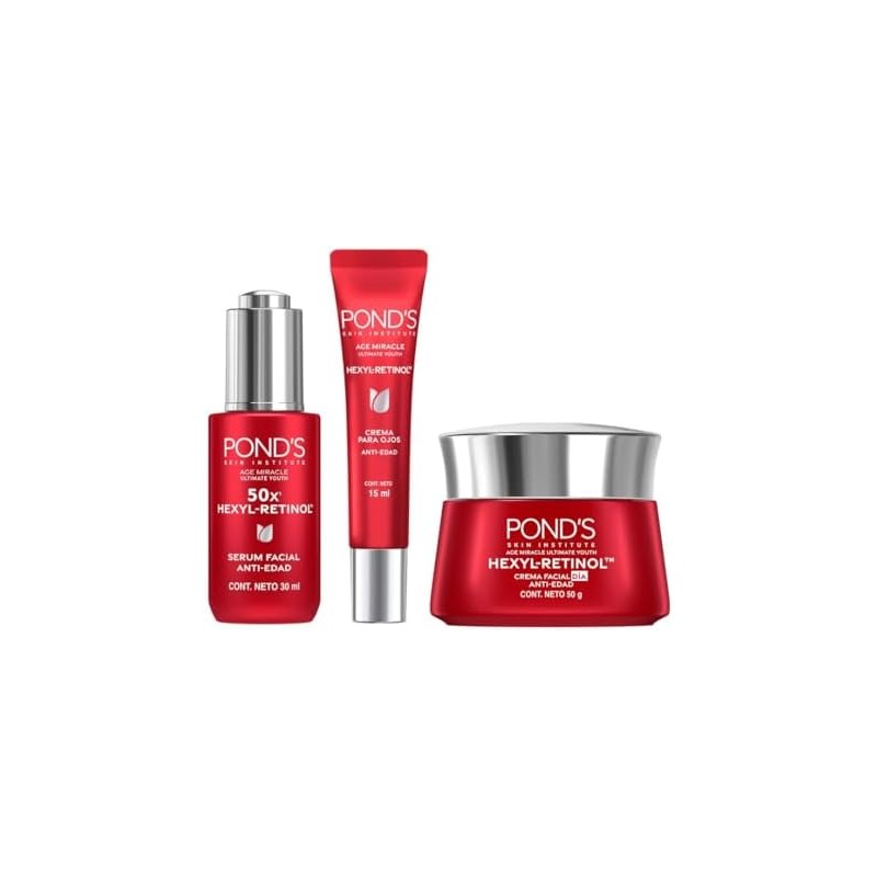 POND'S Age Miracle rutina de 3 pasos: Crema día +