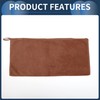 INFINAUTO Cleaning Cloths Towel,Car Drying Plush Cloth Absorbent Microfiber Coffee,3pcs