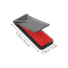 PACKOVE 3Pcs Lint Brush for Clothes Reusable Fluff Remover Efficient Static Design Hair Cleaner for Garments Sofas and Bed Portable and Lint Sweeper