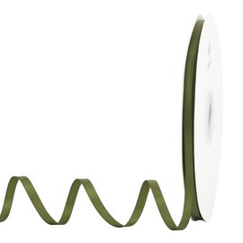 MEEDEE Moss Green Satin Ribbon 1/4 Inch Moss Double Face Satin 100 Yards Spool Holiday Thin Fabric Ribbon for Gift Wrapping, Baby Shower, Wedding, DIY Crafts, Hair, Ornaments