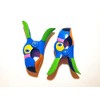 4 Set (8 Ct) 2X Blue Toucan / 2X Blue