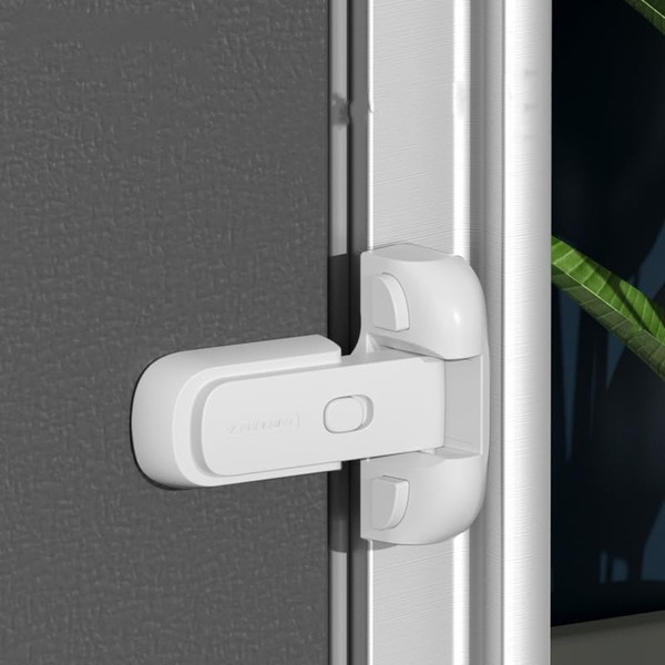 Refrigerator Fridge Freezer Door Lock for Kids, Child Proof Refrigerator