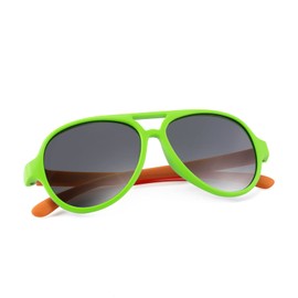 FEISEDY Children's Polarised Sunglasses 3-14 Years Pilot Glasses for Newborns, Boys and Girls UV400 Protection with TR90 Frame and TAC Lens B2789