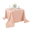 Cupuamon Square Tablecloth 90x90 inch Washable Polyester Fabric Table Cloth