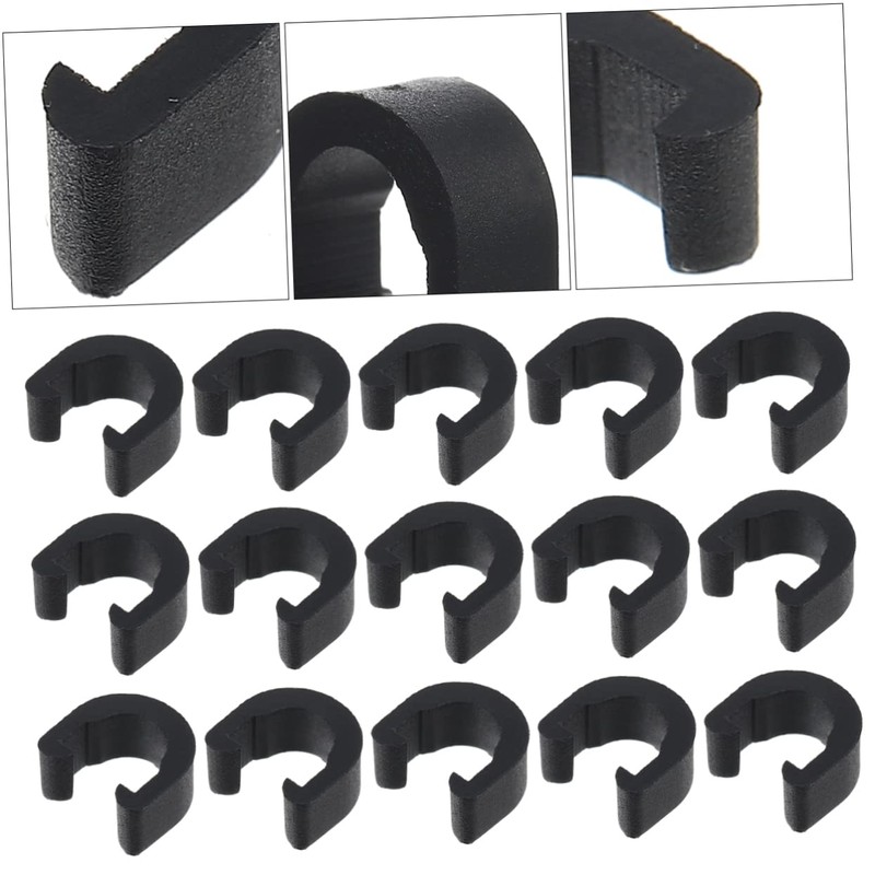 SUPVOX Brake Gear Cable C-Clips 60 Pcs Bike Frame C-Clips