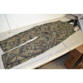 Kelly Cooper *Kelly Cooper camo tru-leaf US made small reg bibs green overalls suspenders