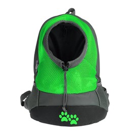 Four Seasons Dog and Cat Pet Carrier Portable Outdoor Travel Tote Backpack (Green)