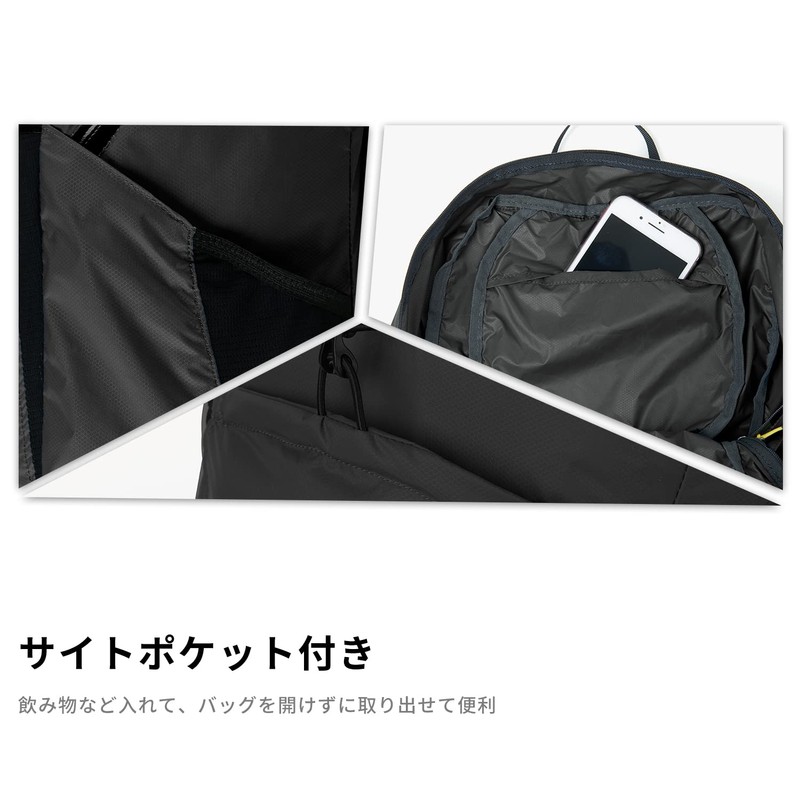 Naturehike Folding Backpack, 30D Silica Gel Nylon Fabric, Waterproof to