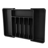 Expandable Utensil Organizer Convenient Storage Space Saving Cutlery Tray Holder