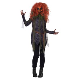 California Costumes Pumpkin Monster Costume for Women (Multicolor, Medium)