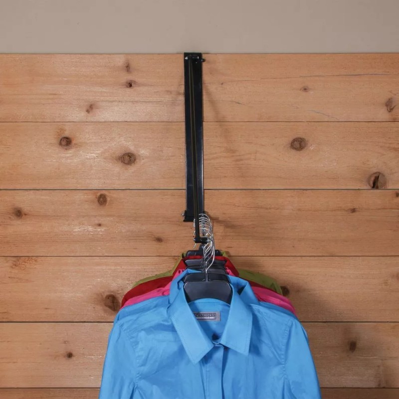 Easy-Up Collapsible Clothing Hanger | Space-Saving Design | 2" Stall