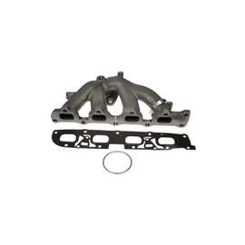 KarParts360 For GMC Terrain 2015 2016 2017 Exhaust Manifold | Made Of Ductile Iron | Metallic Gray | Rectangle-Shaped Port | With Gasket Or Seal | With Bolts | Replacement For 12656404, 12672285