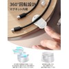 Kanemc Cable Holder Set of 6, Magnetic Clips, Cable Clips,
