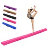 FINCOME Gymnastics Balance Beam Foldable 8ft Pink, Foam Gymnastic Beam