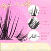 Ahrikiss Wispy Lash Clusters Natural Eyelash Clusters 80Pcs Cluster Eyelash