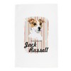 Purely Home Jack Russell Apron & Tea Towel Kitchen Set