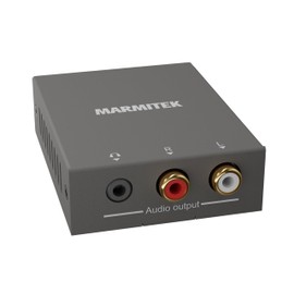 HDMI Extractor CEC - Marmitek CEC130 - Conducts Audio Signal from TV to Amplifier without ARC - Supports Volume Control via CEC - HDMI Converter - HDMI Audio Interface - 4K60 - HDR