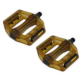 Fenix Bike Pedals, 9/16" Translucent, Brown