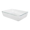 Pyrex Simply Store 7210 Rectangle Clear Glass Food Storage Container