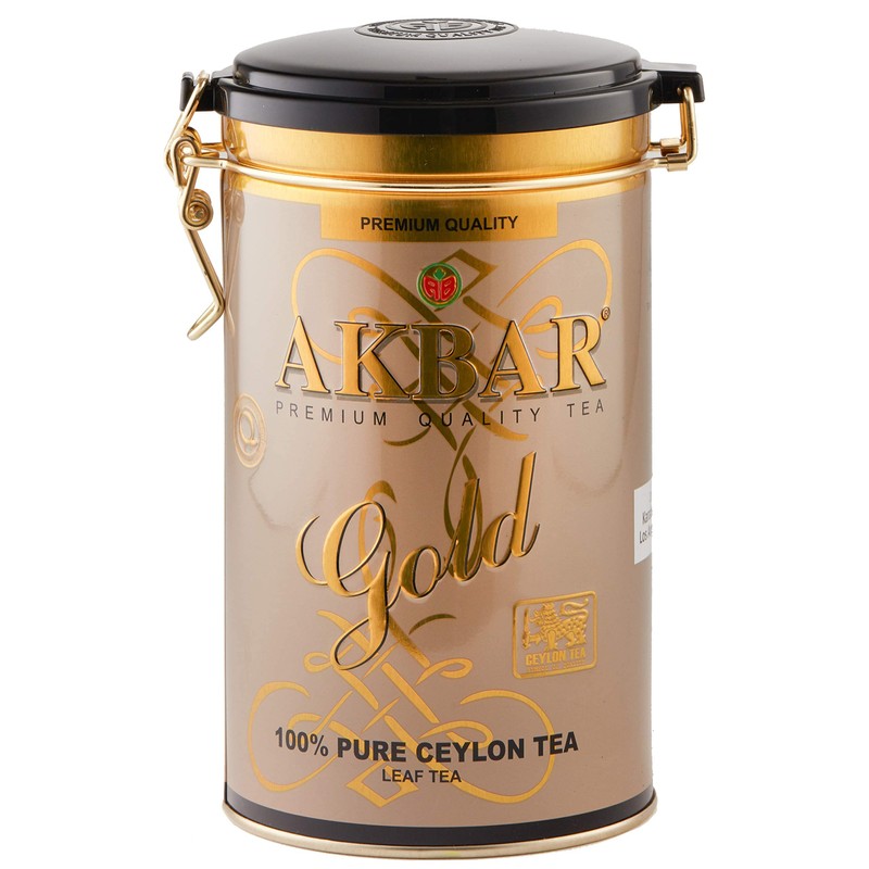 Akbar Premium Quality Gold 100% Pure Ceylon Leaf Tea from