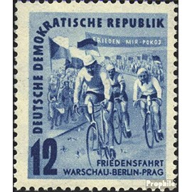 DDR 307 (complete.issue.) unmounted mint/never hinged ** MNH 1952 International Radfernfahrt for the (Stamps for collectors) Cycles