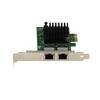 KALEA-INFORMATIQUE PCIe Network Controller Card 2.5G 2 Gigabit Ethernet Ports