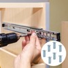55 PCS Drawer Rail Euro Screws Compatible with IKEA 100349,