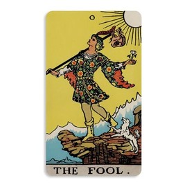 The Fool Tarot Sticker [4.25"x5.5"]