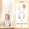 Roshtia 40 Set Reed Diffuser Bottle Empty Refillable Fragrance Glass