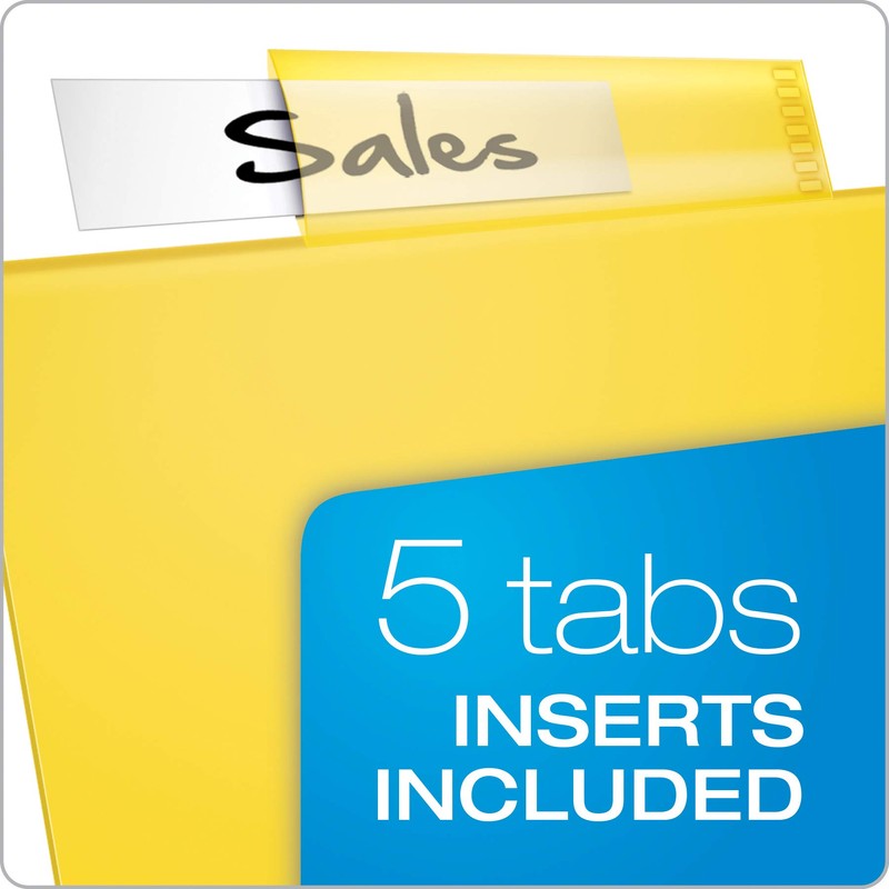Oxford Binder Dividers with Pockets, 3 Pack, 5 Multicolor Tabs