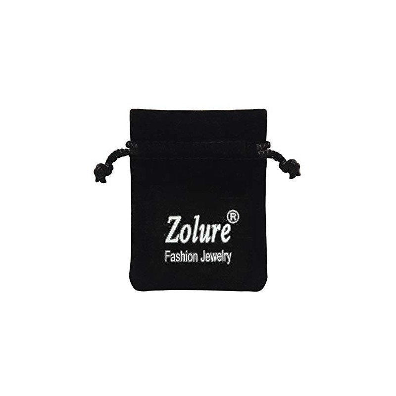 Zolure 16G Septum Piercing 8 mm Horseshoe Piercing Nose Piercing