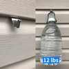 Vinyl Siding Hooks (10 Pack), Heavy Duty Stainless Steel Low