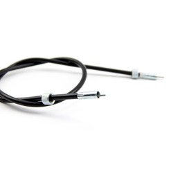 Speedometer Cable 850 mm, VDO Connection, 85 cm, Nut Thread M10, for Simson S50, S51, S70, S83, Star Enduro, Moped, Moped, Puch, Kreidler, Black