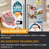 TRYMAG 100Pcs Round Small Refrigerator Magnets, Multi-Use Tiny Mini Neodymium