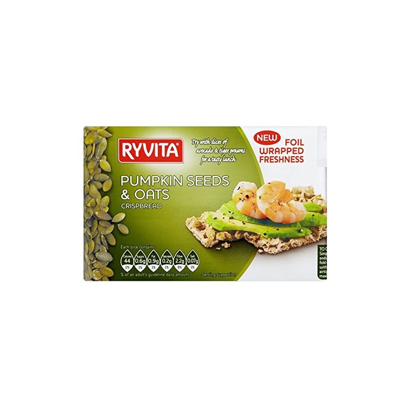 Ryvita Pumpkin Seeds & Oats Crispbread (200g)
