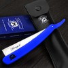 Folding Barber Razor / Razor in Blue for Men Comes