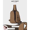 Messenger Bag for Men Small Sling Crossbody Backpack for Men