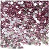 The Crafts Outlet 10,010pc Rhinestones Round 3mm (10ss) Flatback Light