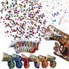 Pack of 30 Confetti Cannons for Parties, Biodegradable Confetti Cannon