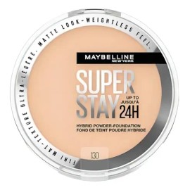 Base de maquillaje en polvo compacta Tom 130 Maybelline Superstay 24 h de alta cobertura