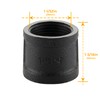 3/4" Black Painted Pipe Fitting Coupling - Home Expert 10
