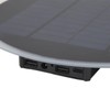 Cryfokt Round Solar Cell Panel, 12V Portable Round Solar Panel