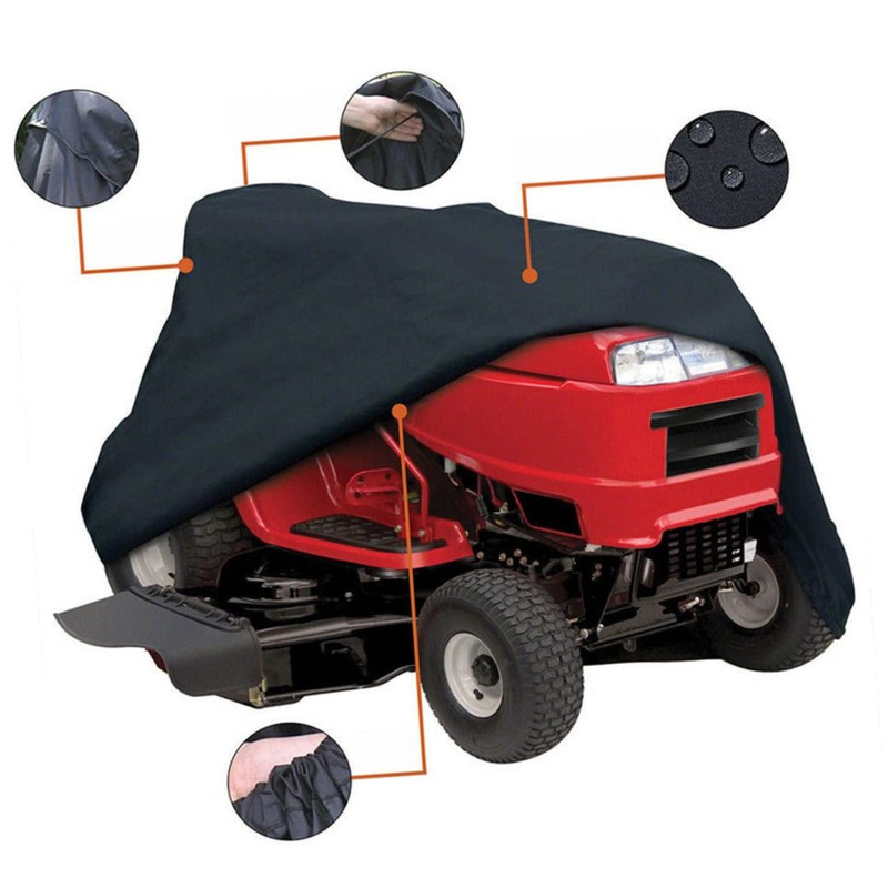 ORFOFE 1pc Lawn Mower Cover Tractor Cover Rainproof Trailer Protector