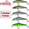 Paradox Fishing Wobbler Set I 5 Pieces 8.0 g 8.8