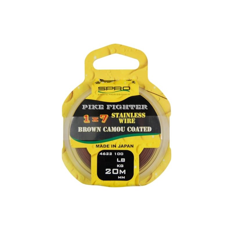 Spro Pike Fighter 1 x 7 Coated Wire 20 m