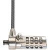 Targus DEFCON T-Lock Resettable Combo Cable Lock for Laptop Computer