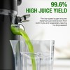 Juicer Machines, TUUMIIST Cold Press Juicer with 5.3" Extra Large